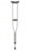 Medline Standard Aluminum Crutches - Guardian Aluminum Crutches with 300 lb. Capacity, Tall Adult - MDSV80534