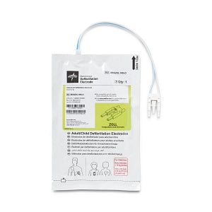 Medline Defibrillator Pads - Zoll Compatible Adult Radiolucent Defibrillator Pad with Leads-Out Packaging - MDSZOL100LO