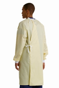 Medline Unisex Blockade Isolation Gown with Carbon Fibers - Blockade Isolation Gown, Carbon, Size L - MDT011201L