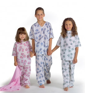 Medline Animal Friends Pediatric Pajama Pants - DBD-PANT, PAJAMA, PED, BLUE, ANIMAL-PRINT, LA - MDT011258L