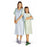 Medline Comfort-Knit Adolescent Patient Gowns - Comfort Knit Tween Gown Flame Retardant, Blue, 12-15 Years - MDT011370