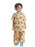 Medline Tired Tiger Pediatric Patient Gowns - Pediatric Gown with Tiger Print, Yellow, Size S - MDT011386S