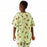 Medline Tired Tiger Print Pediatric IV Gowns - Pediatric IV Gown, Tiger, Green, Size M - MDT011389M