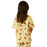 Medline Tired Tiger Print Pediatric IV Gowns - Pediatric IV Gown, Tiger, Yellow, Size S - MDT011389S