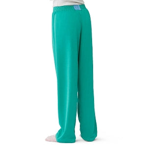 Medline Behavioral Health Apparel - Pediatric Pants with Elastic Strips, Green, Size L - MDT011485BHL