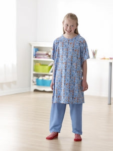 Medline Pet Parade Pediatric Gowns and PJ Pants - Pet Parade Pediatric PJ Pants, Ceil, Size L - MDT011485L