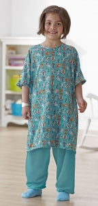 Medline Pet Parade Pediatric Gowns and PJ Pants - Pet Parade Pediatric PJ Pants, Teal, Size M - MDT011485M