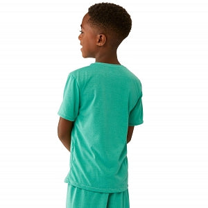 Medline Behavioral Health Apparel - Pediatric Shirt, Solid Green, Size M - MDT011489BHM