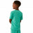 Medline Behavioral Health Apparel - Pediatric Shirt, Solid Green, Size M - MDT011489BHM