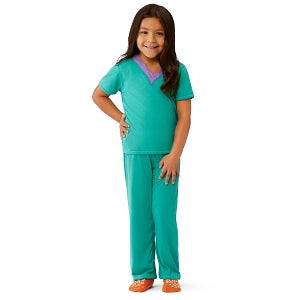 Medline Behavioral Health Apparel - Pediatric Shirt, Solid Green, Size S - MDT011489BHS