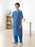 Medline Pet Parade Pediatric IV Gowns - Pet Parade Pediatric IV Gown, Dark Blue, Size XL - MDT011489XL