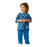 Medline Pet Parade Pediatric IV Gowns - Pet Parade Pediatric IV Gown, Royal, Size XS - MDT011489XS