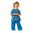 Medline Pet Parade Pediatric IV Gowns - Pet Parade Pediatric IV Gown, Royal, Size XS - MDT011489XS