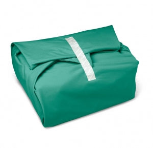 Medline AngelStat Gore Hemmed Wrappers - Astat Reusable Sterilization Wrap with Gore Hem, Jade, 36" x 36", 5 Dozen / Case - MDT01313136