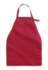 Medline Apron Style Dignity Napkins with Snap Closure - Apron-Style Bib, Adult, 19" x 27", Burgundy - MDT014113BURG