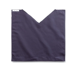 Medline Comfort Fit Dignity Napkins with Snap Closure - Comfort-Fit Bib, Adult, 27-1/2" x 27", Navy - MDT014118NAVY