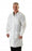 Medline Men's ResiStat Lab Coat with Pockets - Men's ResiStat Lab Coat, White, Size L - MDT046805L