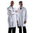 Medline Unisex / Men's Staff Length Lab Coats - Unisex Staff-Length Lab Coat, White, Size 38 - MDT12WHT38E