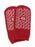 Medline Single-Tread Slippers - Single-Tread Patient Slippers, Red, Size S - MDT211218SI