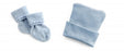 Medline Infant Cap and Bootie Sets - Head and Foot Warmer Set, Blue - MDT211432B