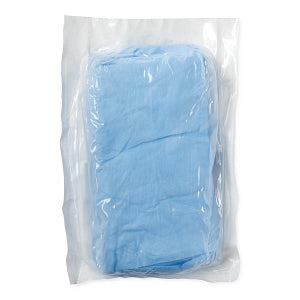 Medline Disposable X-Ray Detectable OR Towels - Sterile Disposable Deluxe X-Ray Detectable OR Towel, 17'' x 27'', Blue, 4/Pack, 20 Packs / Case - MDT2168204XR