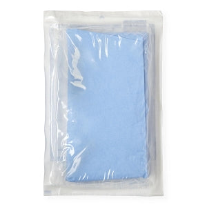 Medline Disposable OR Towels - Sterile Disposable Nonwoven OR Towel, Blue, 17'' x 27'', 4/Pack - MDT2168904