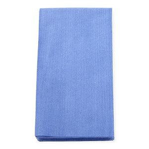 Medline Disposable OR Towels - Sterile Disposable Nonwoven OR Towel, Blue, 17'' x 27'', 4/Pack - MDT2168904