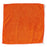 Medline Microfiber Cleaning Cloths - Microfiber Cleaning Cloth, 12" x 12", Lightweight, Light Orange - MDT217637