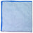 Medline Microfiber Cleaning Cloths - Microfiber Cleaning Cloth, 16"x 16", Lightweight, Light Blue - MDT217671