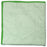 Medline Microfiber Cleaning Cloths - Microfiber Cleaning Cloth, 16" x 16", Lightweight, Light Green - MDT217672