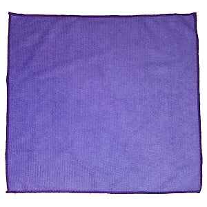 Medline Microfiber Cleaning Cloths - Microfiber Cleaning Cloth, 16" x 16", Lightweight, Light Purple - MDT217674