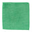 Medline Microfiber Cleaning Cloths - Microfiber Cleaning Cloth, 12" x 12", Medium-Weight, Green - MDT217681