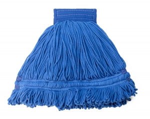 Medline Microfiber Traditional Wet Mop - Microfiber String Wet Mop, Blue, 14 oz. - MDT217794