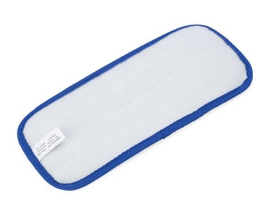 Medline Micro-Fill Wet / Dry Mop - Microfiber Wet Mop Head, Blue, 12" - MDT217812