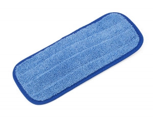 Medline Micro-Fill Wet / Dry Mop - Microfiber Wet Mop Head, Blue, 12" - MDT217812