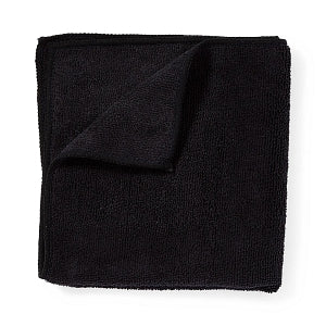 Medline Medline Microfiber Cleaning Cloth - Microfiber Cleaning Cloth, Black, 16" x 16" - MDT217894