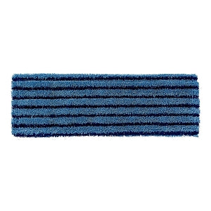 Medline Microfiber Pocket Scrubber Mop - Pocket Microfiber Scrubber Mop, Blue, 5" x 18" - MDT217PKT18SB