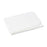 Medline Bleached 50/50 Blended Mattress Covers - Mattress Pad, Bleached, 50% Cotton/50% Polyester Blend, 27" x 36", 24/Case - MDT219348BB