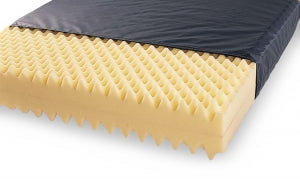 Medline Nylex II Foam Mattresses - Nylex Convoluted Foam Mattress with Fire Barrier, 35" x 75" - MDT231175AFB