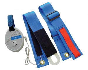 Medline Restraint-Free Seat Belt Patient Alarms - Seat Belt Patient Alarm with Hook-and-Loop Closure, Long, 46" to 58" - MDT5500L