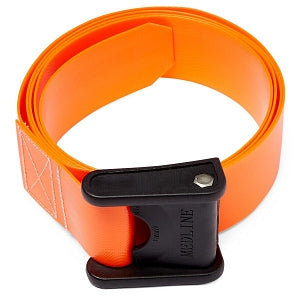 Medline Wipeable Gait Belt - Wipeable Gait Belt, Polyurethane Coated, Orange, 72" - MDT828203OWPL