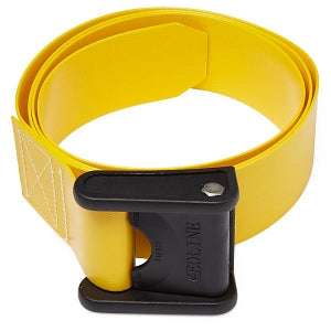 Medline Wipeable Gait Belt - Wipeable Gait Belt, Polyurethane Coated, Yellow, 60" - MDT828203YWP