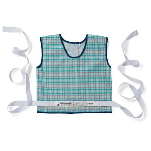 Medline Blended Safety Vests for Patients - Vest Restraint, Tie, Zip-Back, Size XL - MDT828305XL