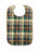 Medline Tartan Print Hook-and-Loop Clothing Protectors - Terry Bib with Hook and Loop Strap, Adult, 10 oz., 21" x 33", Tartan - MDTAB3I33PLD