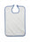 Medline Snap-Closure Terrycloth Protectors - Terry Bib with Snap, Adult, 10 oz., 21" x 33", White - MDTAB4B33WHI