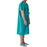 Medline Behavioral Health Apparel - IV Gown with Plastic Back Snap Closures, Green, Size 10XL - MDTBG5IABGRE