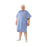 Medline Hyperbaric Patient Gowns - 100% Cotton Hyperbaric Patient Gown, Blue, Size 10XL - MDTBG5RTSHPB