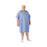 Medline Hyperbaric Patient Gowns - 100% Cotton Hyperbaric Patient Gown, Blue, Size 10XL - MDTBG5RTSHPB