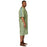 Medline PolyBright IV Patient Gowns - PolyBright Patient Gown, Cascade, Green, Size 10XL - MDTBG6IVCAG