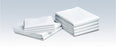 Medline Percale Contour Sheets - Percale Contour Sheet, White, 39" x 75" x 9", 2 doz. - MDTCS5P75D